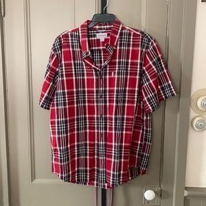 XL mens short sleeve dress shirt, good condition